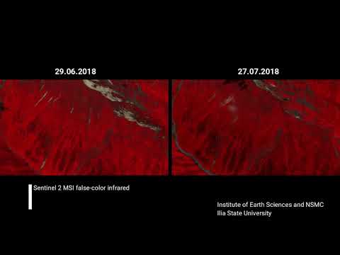 მყინვარული ტბიდან დაწყებული კატასტროფის გავლენა ნენსკრას ხეობის ლანდშაფტზე