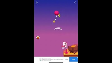 Beating up a balloon in Lazy Jump