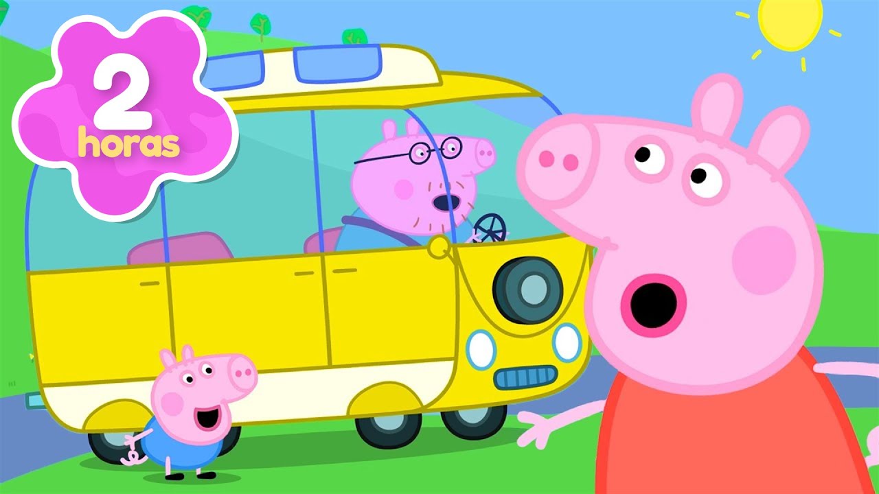 Aventura da Peppa na Caravana! 🚐 2h de Desenhos Infantis Completos | Peppa Pig em Português Brasil