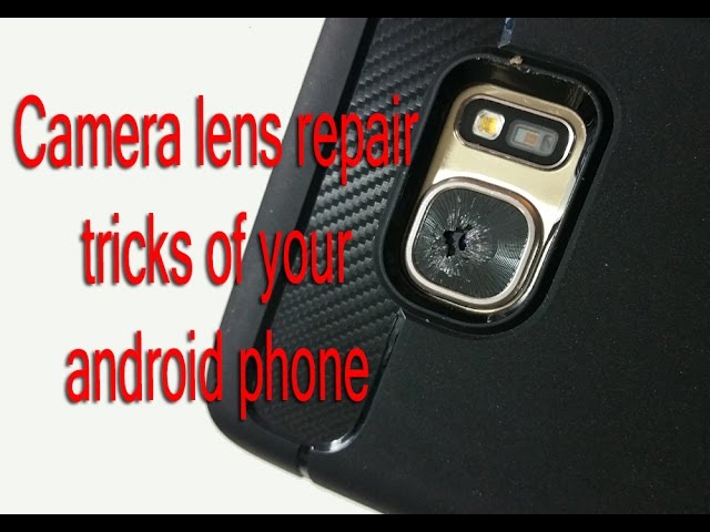 How to replace new lens of your cell phone camera 