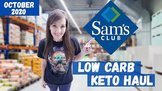 October Sams Club Keto\/ Low Carb Haul