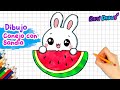 Cómo dibujar un CONEJO ADORABLE | Dibujos paso a paso