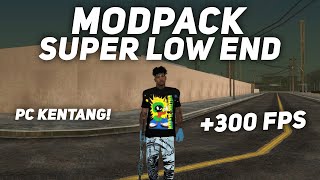 MODPACK GANGSTER GTA SAMP SUPER LOW END UNTUK PC KENTANG | GTA SAMP ROLEPLAY