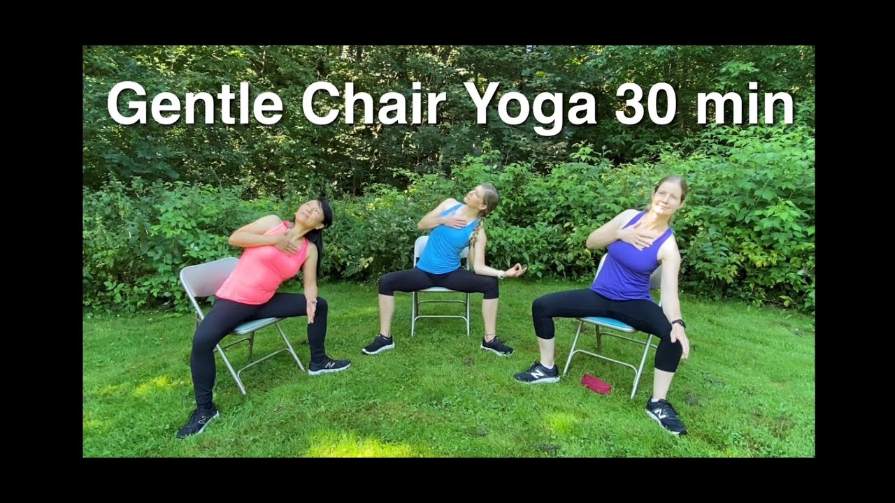 Gentle Chair Yoga Routine - 30 minutes 