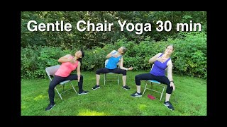 Gentle Chair Yoga Routine  30 minutes