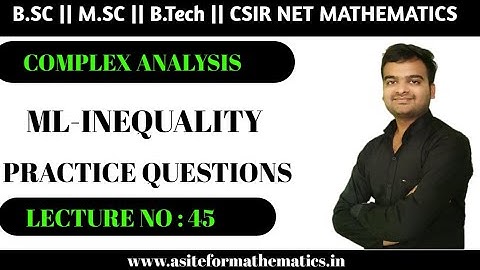 Examples on ML inequality || complex integration || contour integration || contour integral