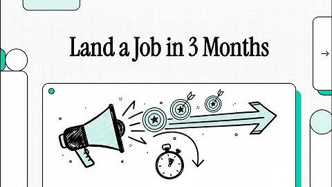 The Strategy That Gets You a Job in 3 Months