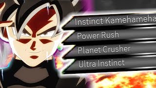 Ultra Instinct Goku Black My Favorite Character Now Better Roblox Anime Cross 2 Cac Creation Youtube - goku black t shirt roblox