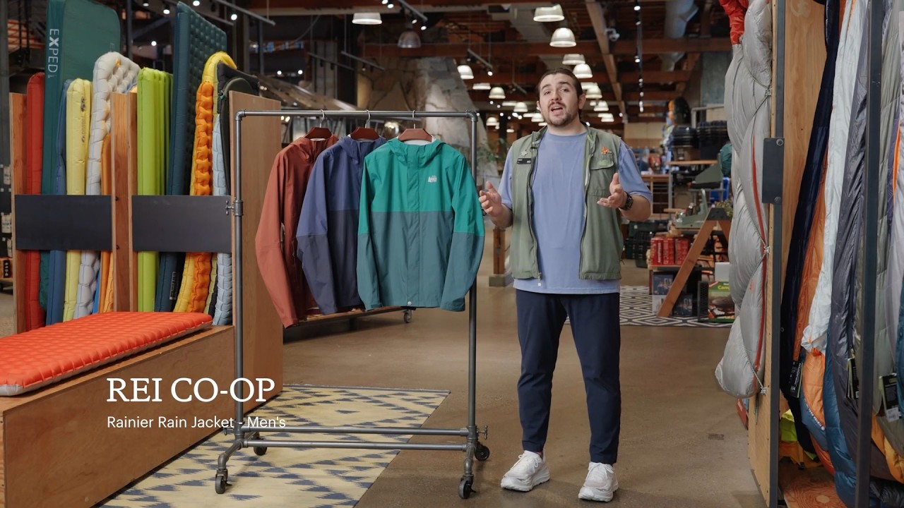 Preview of REI Co-op Rainier Rain Jacket - Men's Video