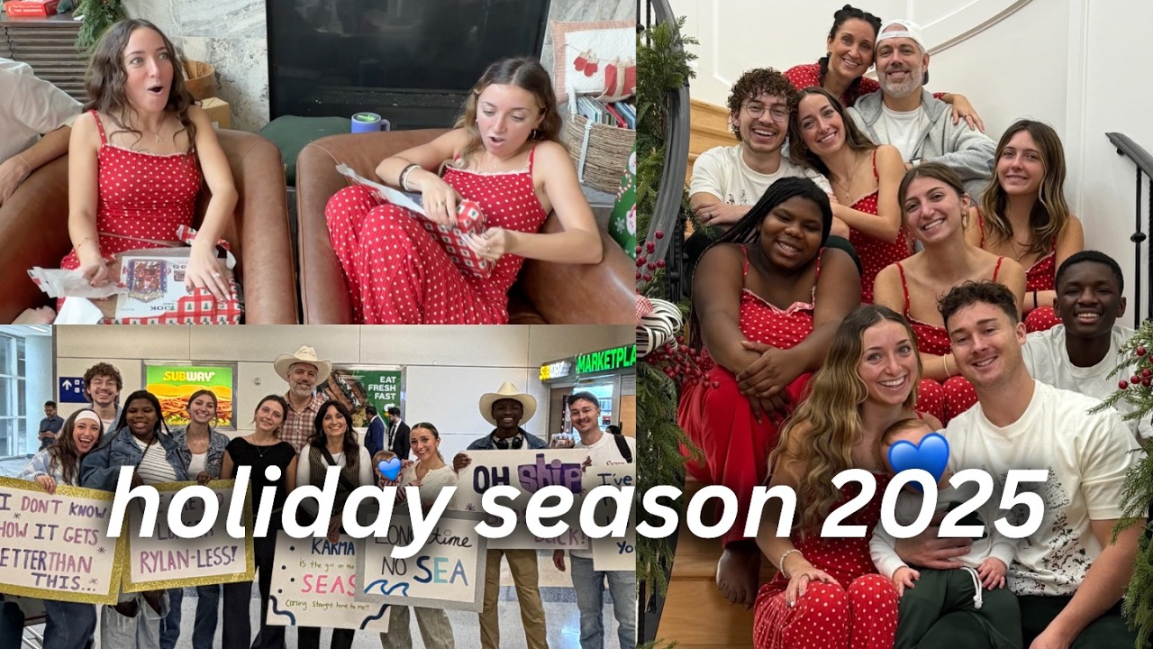 happy holidays + new years | christmas 2025 vlog - YouTube