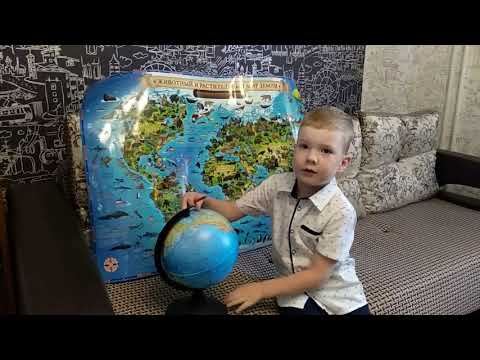 О карте животного мира и глобусе