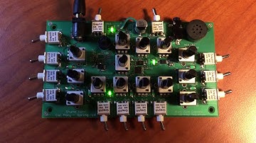 Atari Punk Console with 10 Step Sequencer