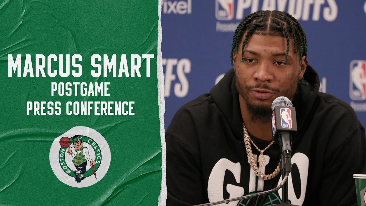 Marcus Smart Postgame Press Conference Game 1 Boston Celtics vs