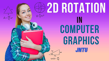 2D Rotation in Computer Graphics | Computer Graphics | JNTU Education