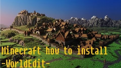 How to install -WorldEdit- for minecraft 1.5.1