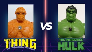 Hulk Vs The Thing Affl Smash & Bash Action Figure Fight