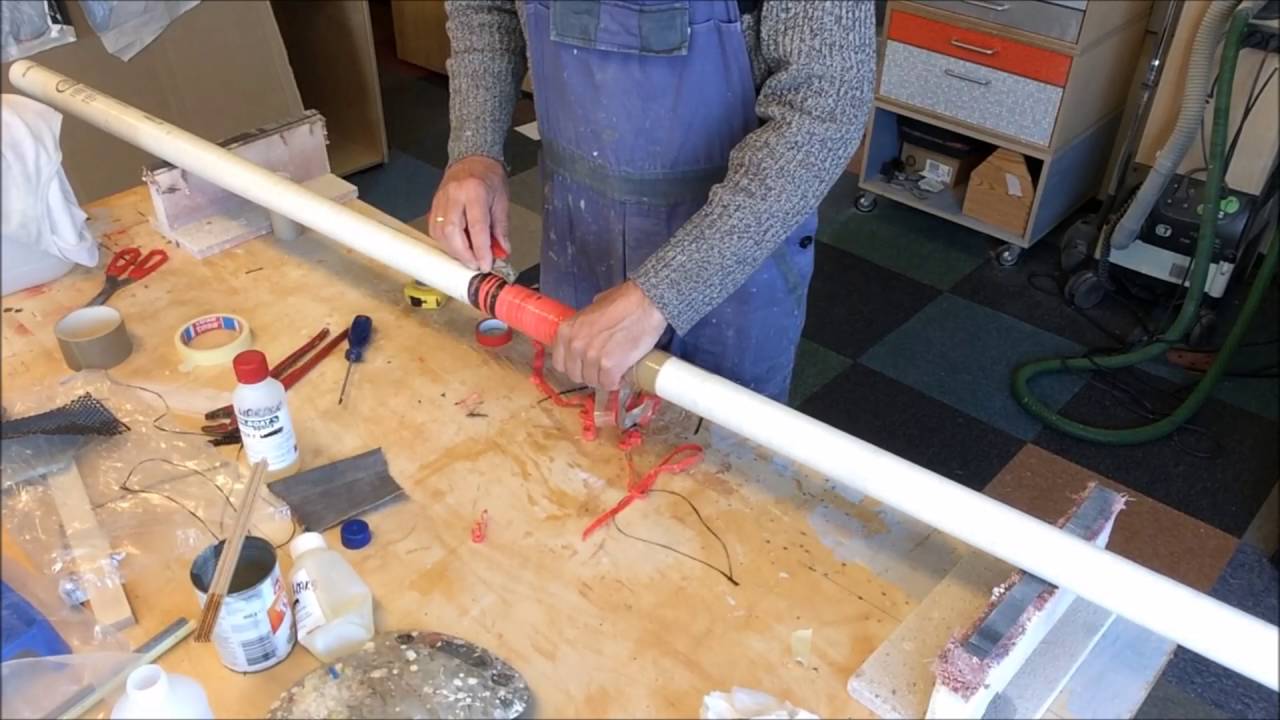 DIY BROKEN (windsurf) MAST REPAIR!! in time laps YouTube