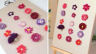 تعلم التطريز للمبتدئين: تطريز الورد  hand embroidery for beginners: 15 types of flowers | 2021