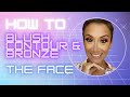 How To Blush, Contour, Bronze FACE MAKEUP TUTORIAL