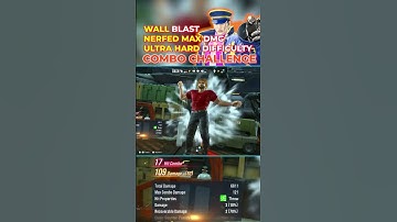 Dragunov Combo Challenge Nerfed Max Damage for Wall Blast NO MORE 3x DF3+4