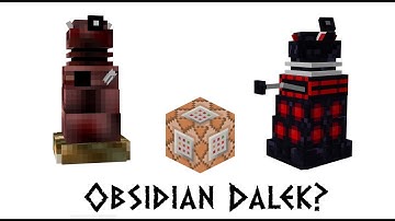 The Dalek Mod-Recreating the Obsidian Dalek