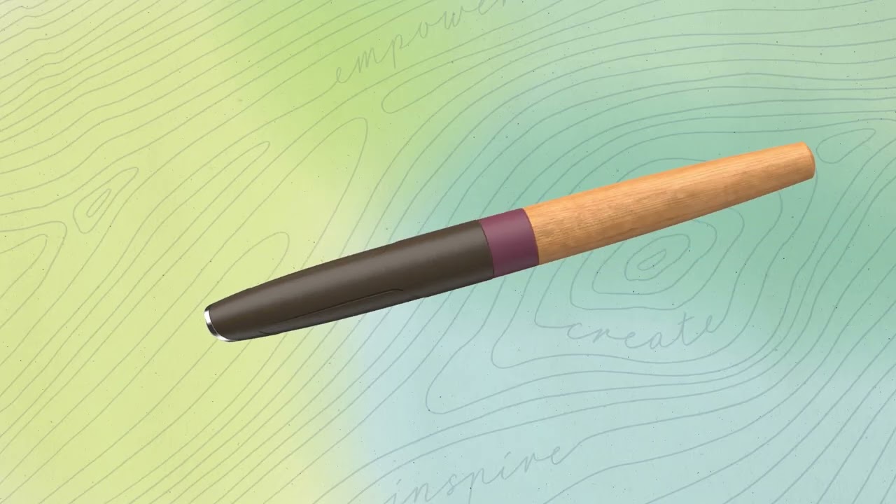 STABILO Grow fountain pen grip zone