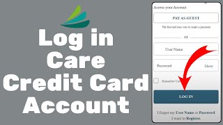 How to Login to Care Credit Account (2024) | Sign In to Care Credit Account Wealth