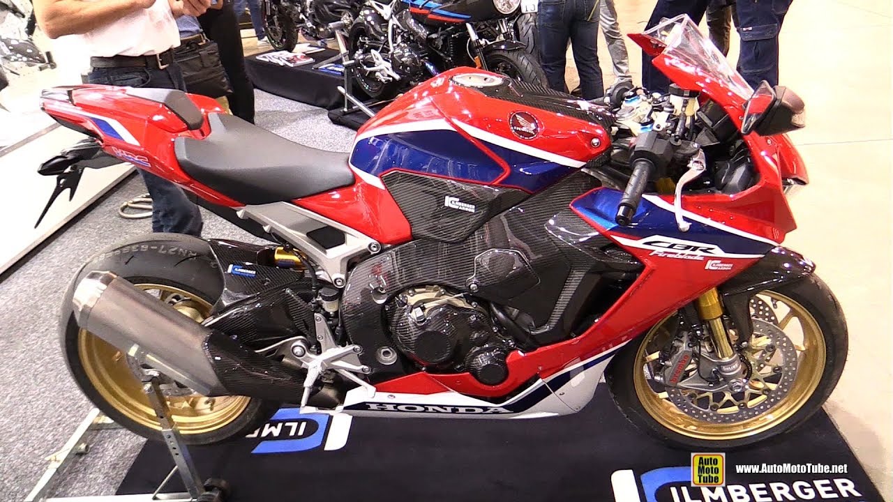 18 Honda Cbr1000rr Fireblade Ilmberger Carbon Customized Walkaround 17 Eicma Youtube