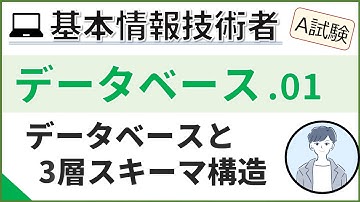 【A試験_データベース】01. データベースの基本| 基本情報技術者試験