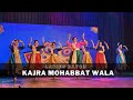 Mesmerizing dance performance on kajra mohabbat wala  kajra mohabbat wala easy dance steps