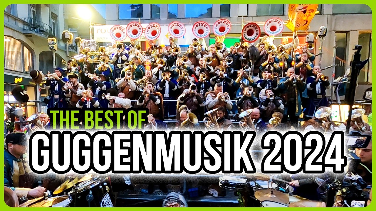 The best of Guggenmusik: Fasnacht Luzern 2024 | Switzerland