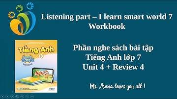 Phần nghe sách bài tập - Unit 4: Community services + Review 4 - I learn smart world 7
