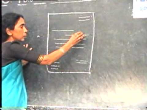 Telugu Letter writing - YouTube