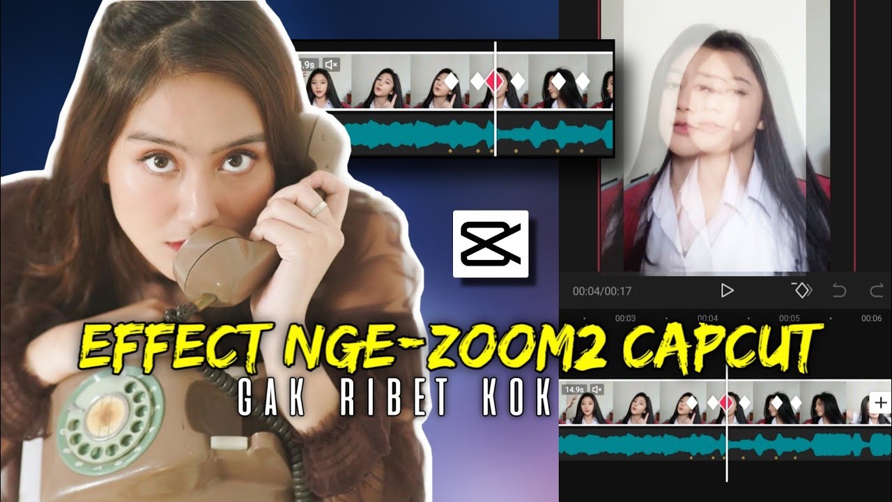 Cara Edit Video nge-Zoom Zoom Di Capcut