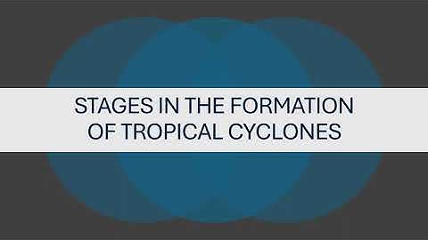 TROPICAL CYCLONES: Stages in Formation