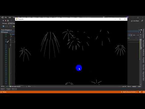 C# Firework Effect Winform