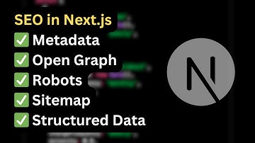 SEO in Next.js Quick Guide (Metadata, Open Graph, Structured Data, Sitemap, Robots)