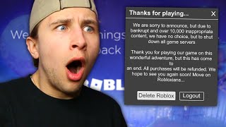 WHY IS ROBLOX DOWN?!