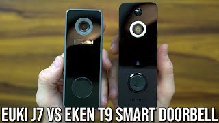 EUKI J7 vs Eken T9 Smart Video Doorbell Comparison
