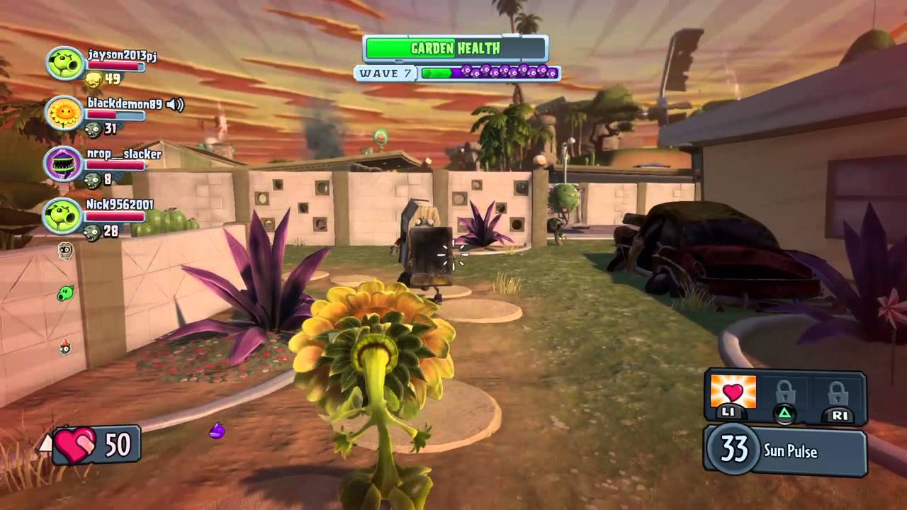 Plants Vs Zombies Garden Warfare Crash Course 2/3 - YouTube