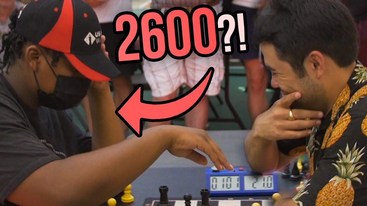 Hikaru Vs Chess Hustler Mike #chesstok