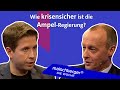 Kevin Kühnert (SPD) und Friedrich Merz (CDU) im Gespräch | maischberger. die woche