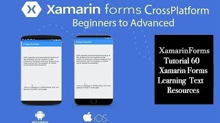 Xamarin Forms Localization[Tutorial 60]