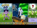 GENESECT SPECIAL RESEARCH EVENT! RARE SHINIES CAUGHT! (Pokemon GO)