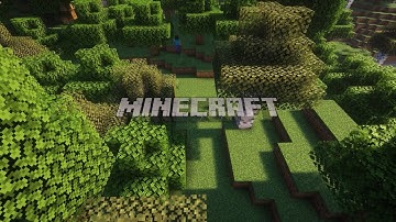 Official Minecraft Trailer, But With Shaders