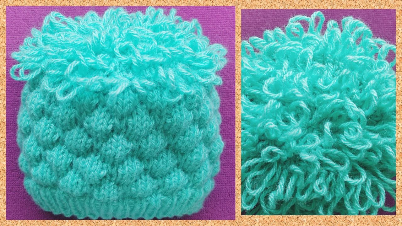 #Шапочка спицами