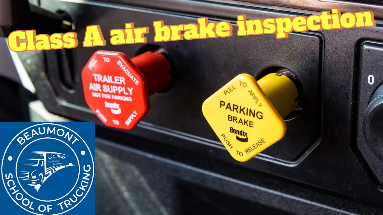 CDL air brake test 2024-2025 - YouTube