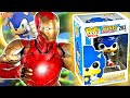 СОНИК FUNKO POP - РАСПАКОВКА! ЖЕЛЕЗНЫЙ ЧЕЛОВЕК И SONIC - БИТВА СО ЗЛЫМ БЭТМЕНОМ!