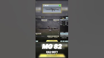 MG 82 BEST LOADOUT #codm