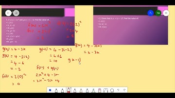 Evaluating Functions Part A - Timoy White
